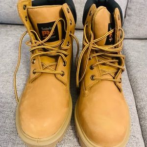 Size 10 Timberland Pro Steel Toe work boots